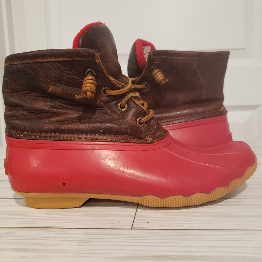 Sperry Duck Boots Women's SZ 9